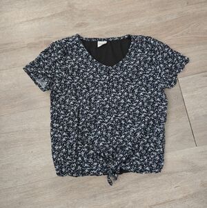Floral Abercrombie Kids Top